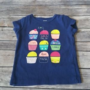🌸$3 SALE! 3t Carter's cupcake top
